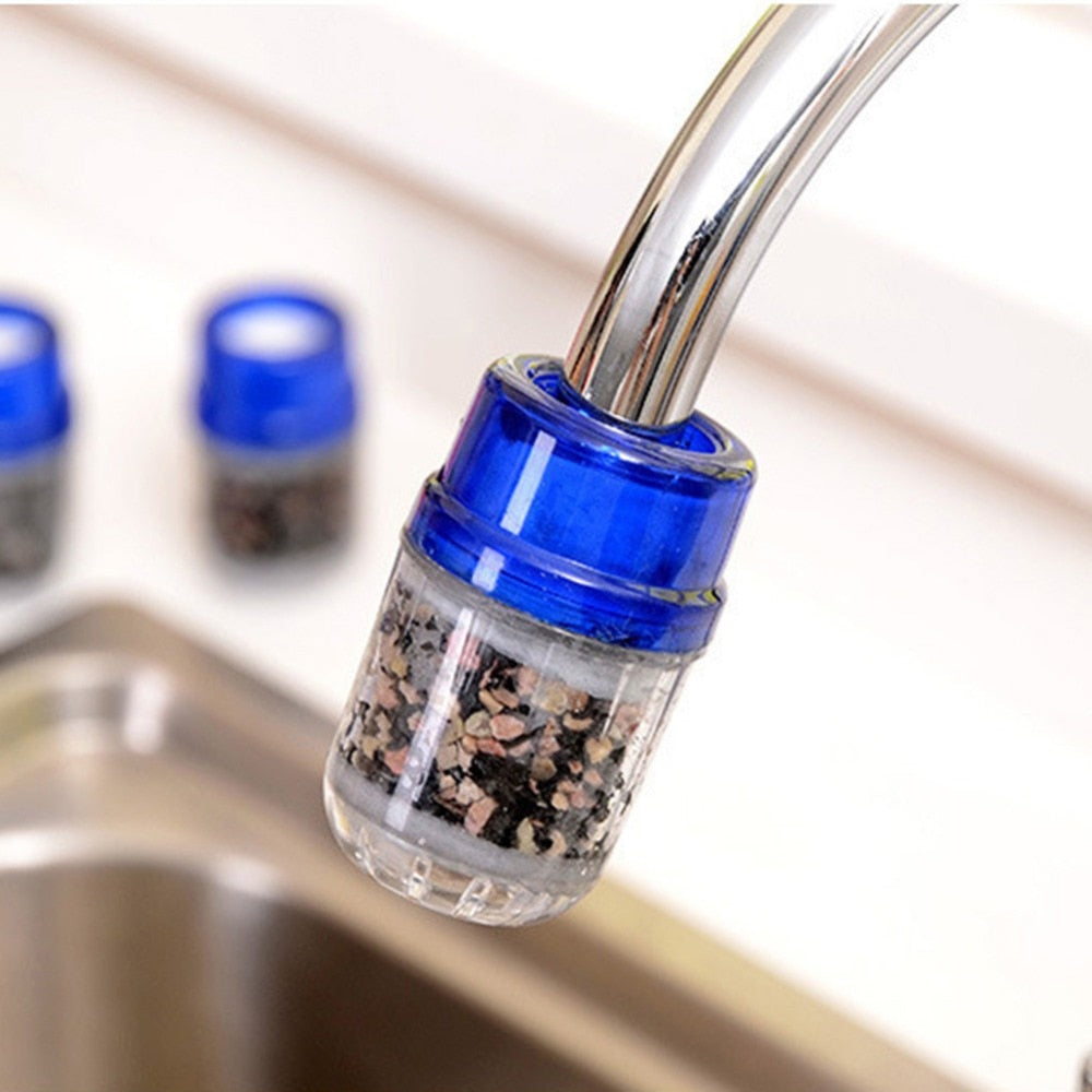 Tap Water Filter with Activated Carbon Cartridge by HitMyNeed