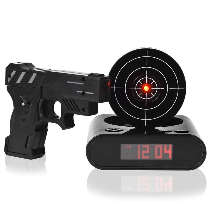 Target Laser Shooting Alarm Clock with Game Modes by HitMyNeed