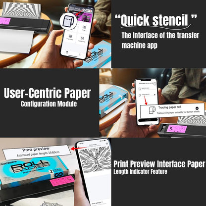 Tattoo Transfer Paper for Thermal Printers 100 Sheets by HitMyNeed