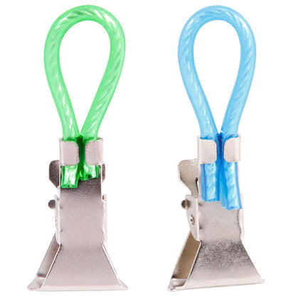Tea Towel Clip Kitchen Hanger Set (5 Pack) by HitMyNeed