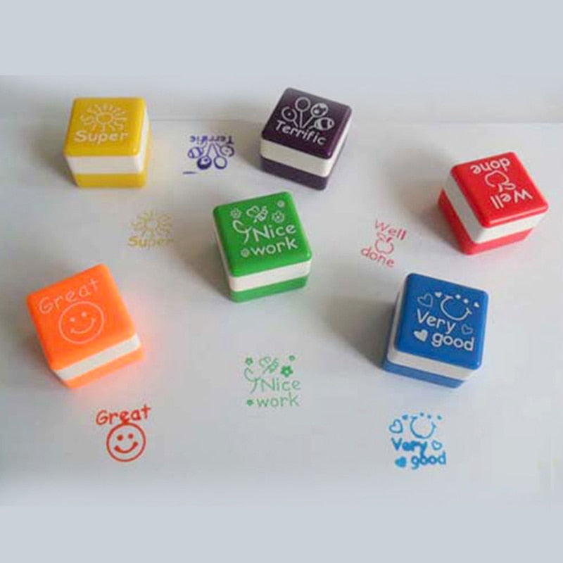 Teacher Feedback Stamps Set of 6 by HitMyNeed