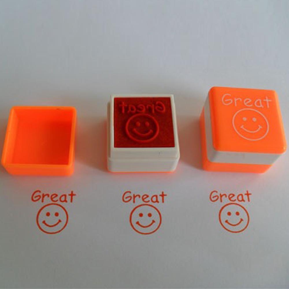 Teacher Reward Stamp Set, 6 Pcs Self-Inking Seals by HitMyNeed