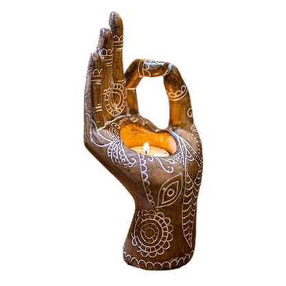 Tealight Candle Hand Holder for Meditation by HitMyNeed