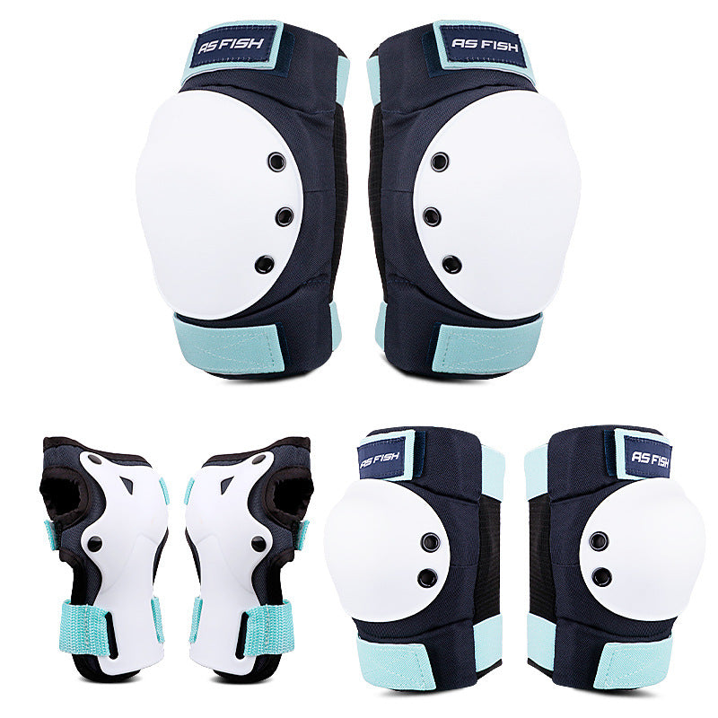Teen & Adult Helmet with Knee, Elbow & Wrist Pads Set by HitMyNeed