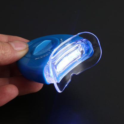 Teeth Whitening Blue Light Mouthpiece Device by HitMyNeed