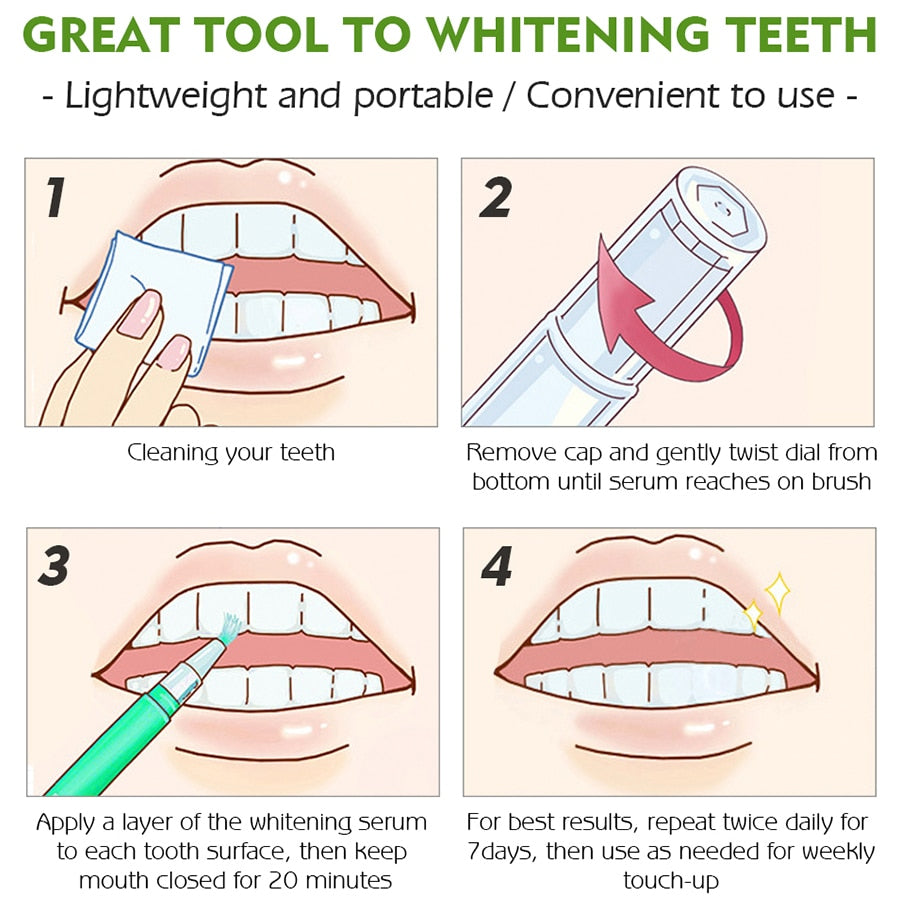 Teeth Whitening Pen Stain Remover 3ml by HitMyNeed