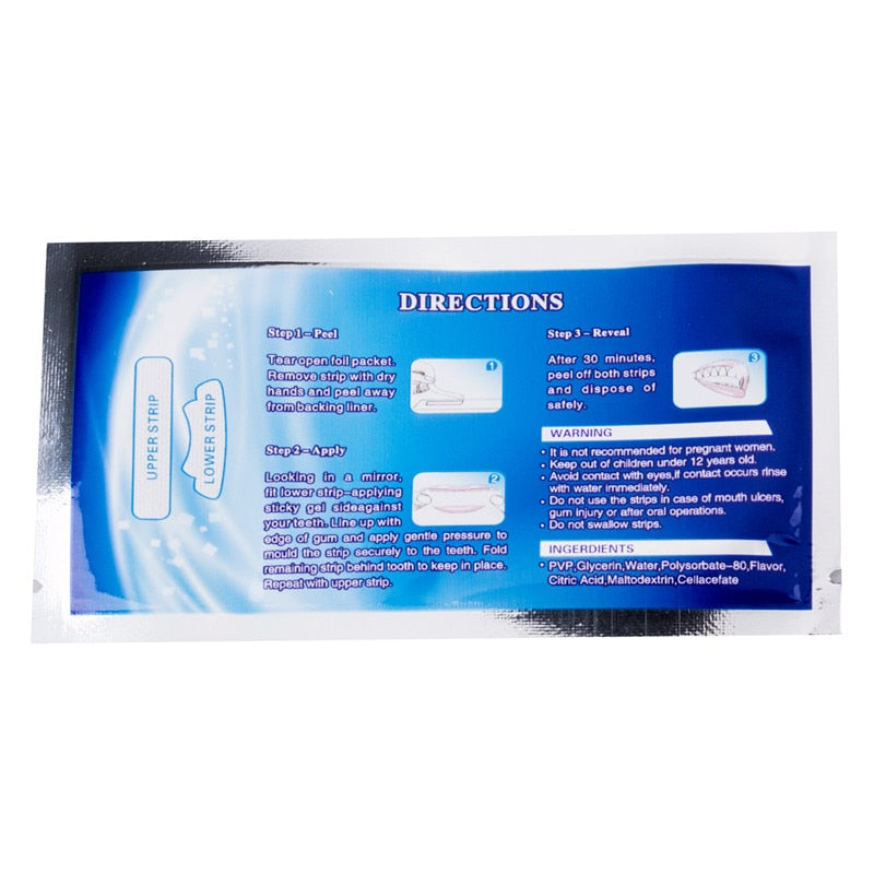 Teeth Whitening Strips for Brighter Smile, 28 Strips by HitMyNeed