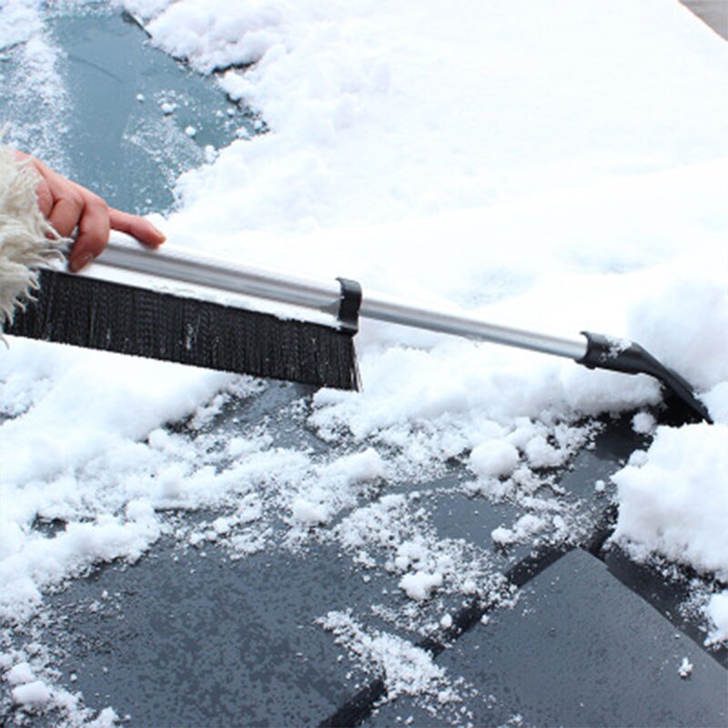 Telescopic Car Snow Brush with Ice Scraper by HitMyNeed