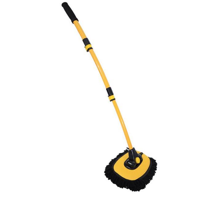 Telescopic Car Wash Brush with Chenille Mop Head by HitMyNeed