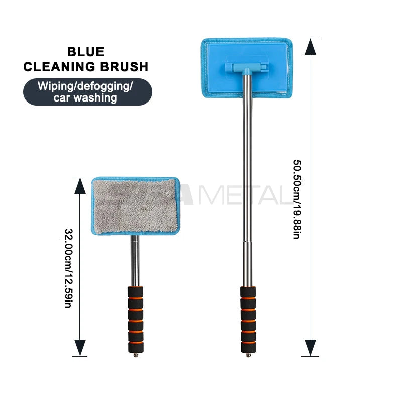 Telescopic Car Windshield & Glass Cleaning Brush blue by HitMyNeed