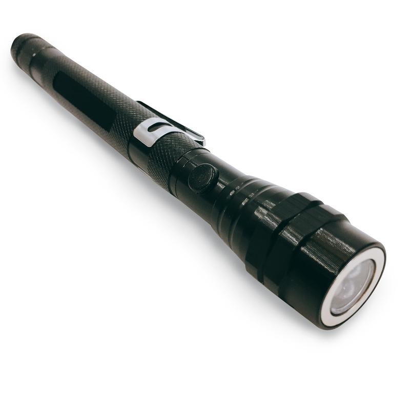 Telescopic Flex-Head LED Flashlight 56.5cm Reach by HitMyNeed