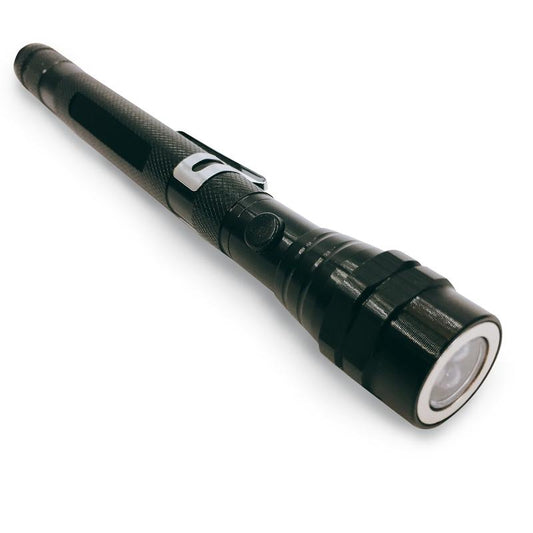 Telescopic Flex-Head LED Flashlight 56.5cm Reach by HitMyNeed