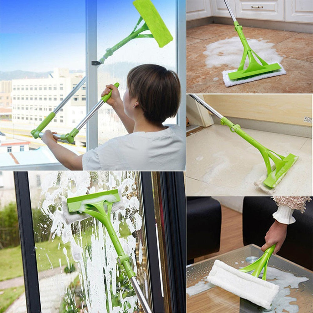 Telescopic Glass Wiper Window & Ceiling Cleaner by HitMyNeed