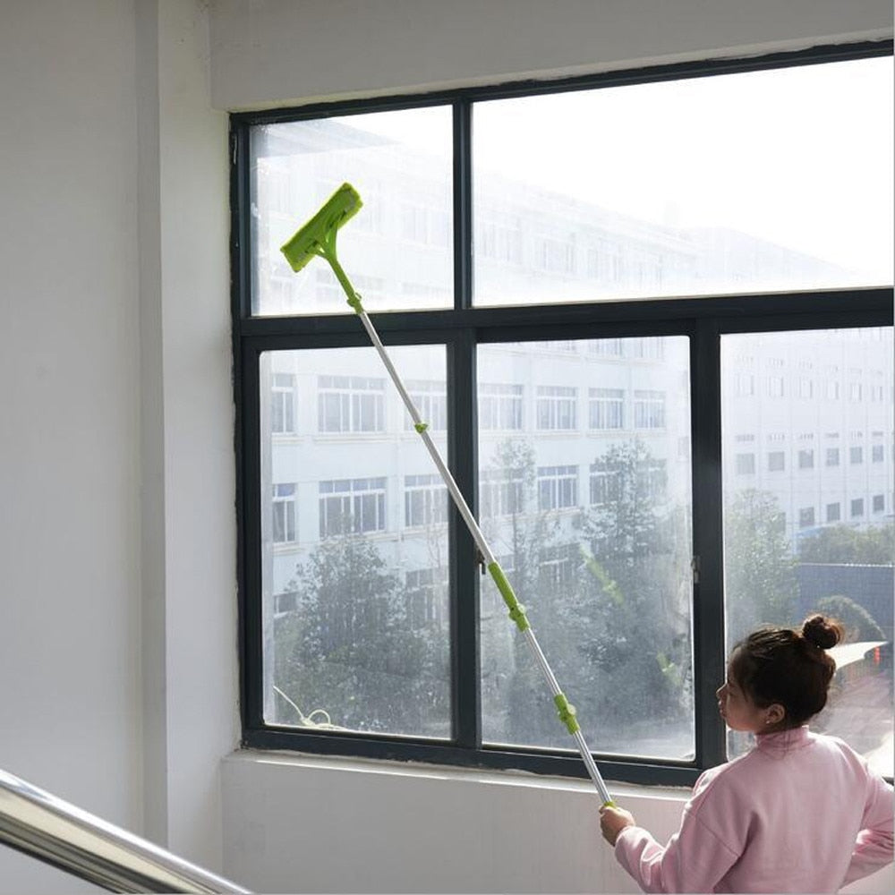 Telescopic Glass Wiper Window & Ceiling Cleaner by HitMyNeed