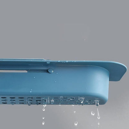 Telescopic Kitchen Sink Sponge & Towel Holder by HitMyNeed