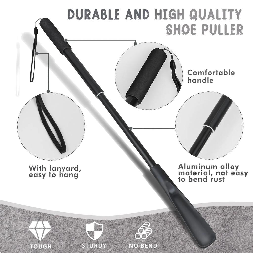 Telescopic Long Handle Flexible Shoe Horn by HitMyNeed