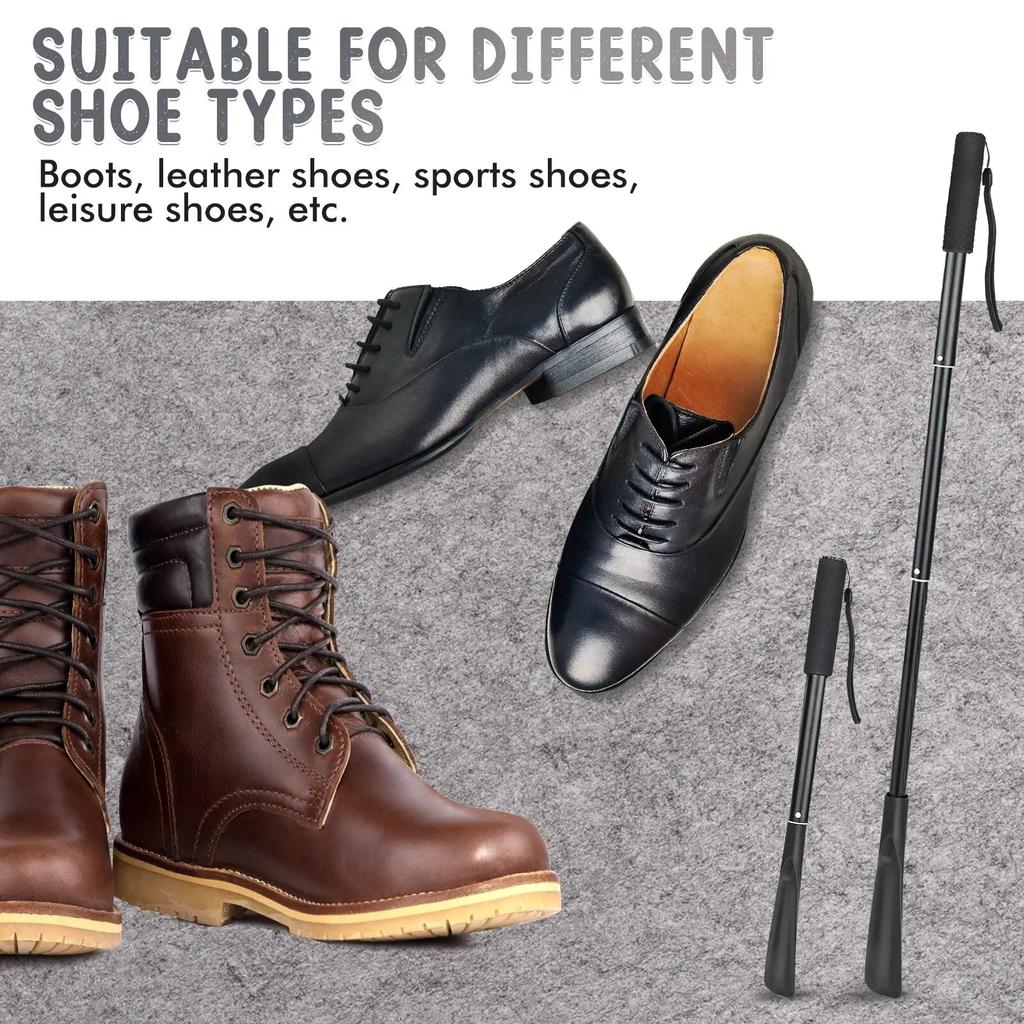 Telescopic Long Handle Flexible Shoe Horn by HitMyNeed