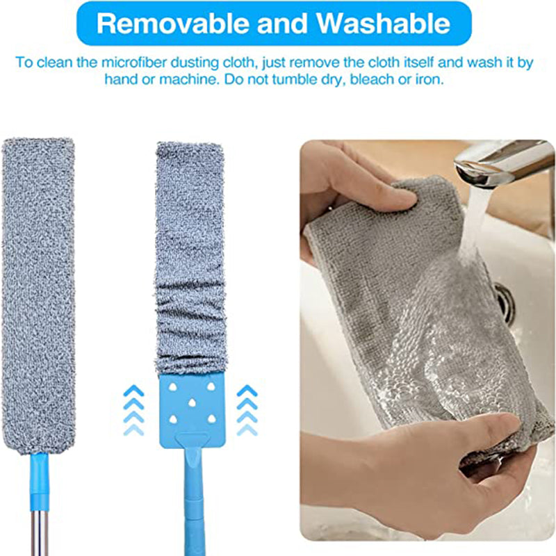 Telescopic Microfibre Duster with Long Handle by HitMyNeed