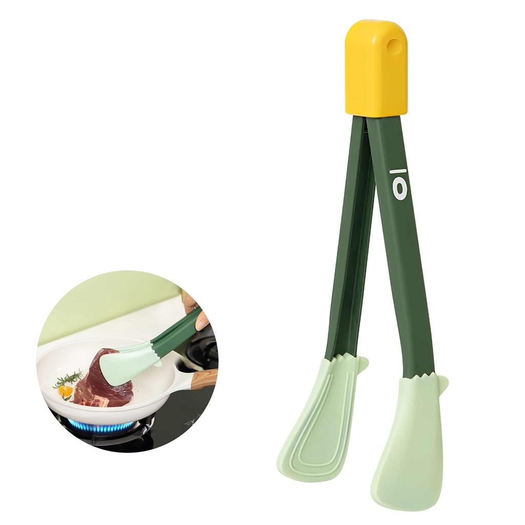 Telescopic Silicone Cooking Tongs with Lock by HitMyNeed