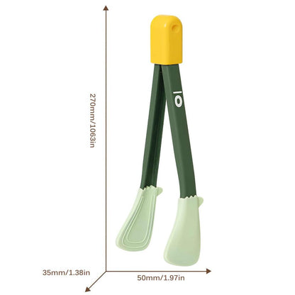 Telescopic Silicone Cooking Tongs with Lock by HitMyNeed