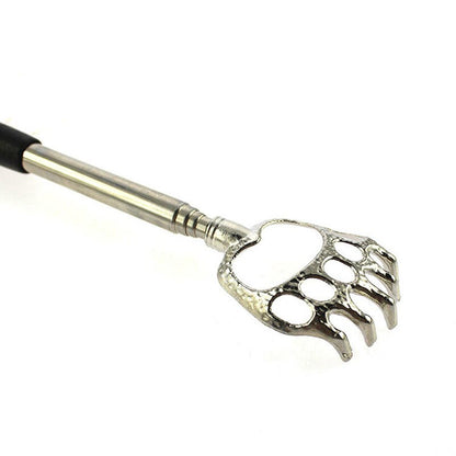 Telescopic Stainless Steel Back Scratcher Claw by HitMyNeed