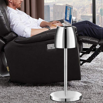 Telescopic Stainless Steel Standing Ashtray by HitMyNeed