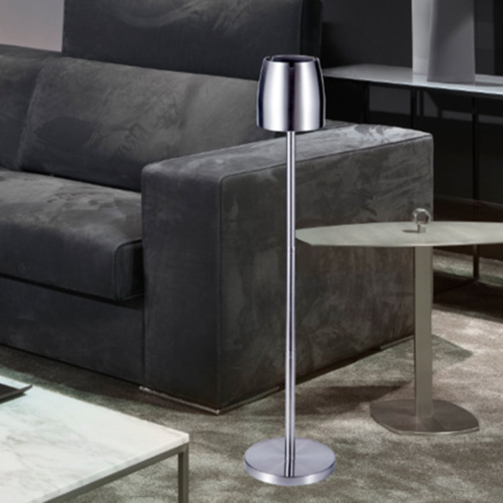 Telescopic Stainless Steel Standing Ashtray by HitMyNeed