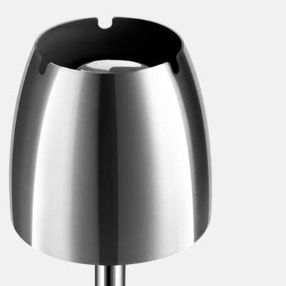 Telescopic Stainless Steel Standing Ashtray by HitMyNeed