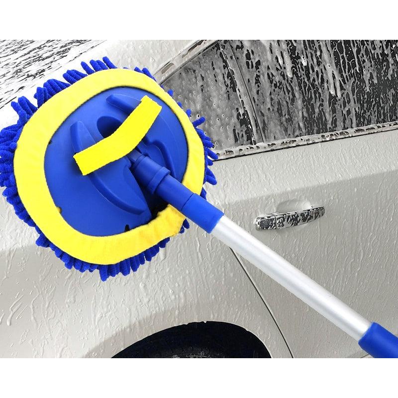 Telescoping Car Wash Mop with Chenille Head by HitMyNeed