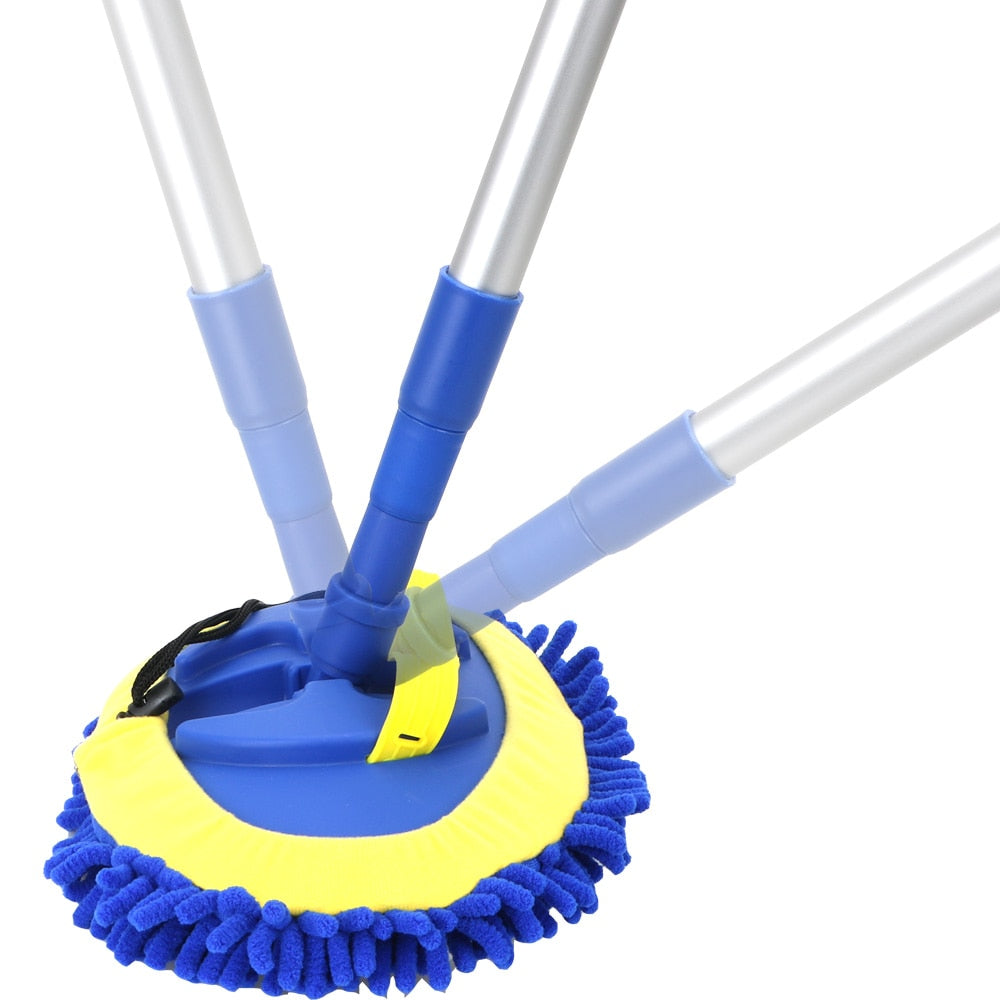 Telescoping Car Wash Mop with Chenille Head by HitMyNeed