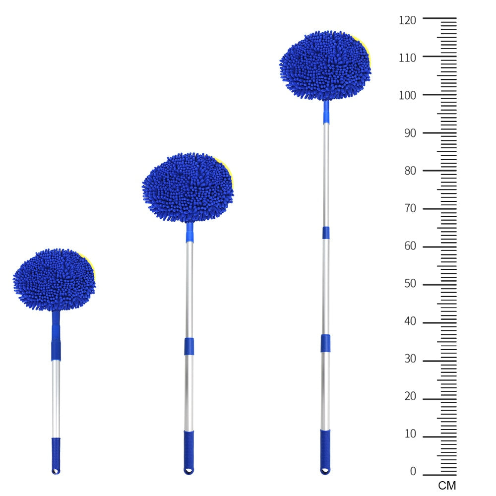 Telescoping Car Wash Mop with Chenille Head by HitMyNeed