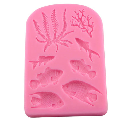 Temperature Resistant Fish Silicone Mold by HitMyNeed