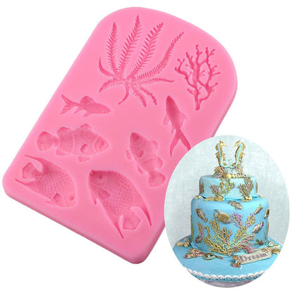 Temperature Resistant Fish Silicone Mold by HitMyNeed