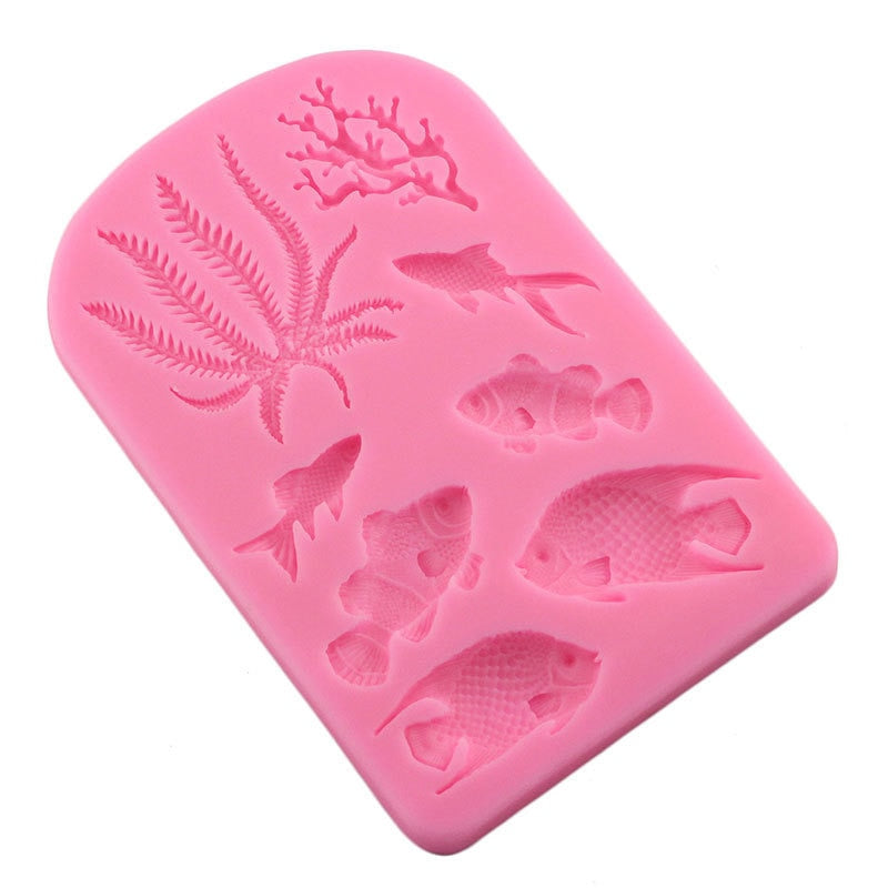 Temperature Resistant Fish Silicone Mold by HitMyNeed