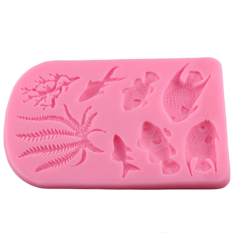 Temperature Resistant Fish Silicone Mold by HitMyNeed