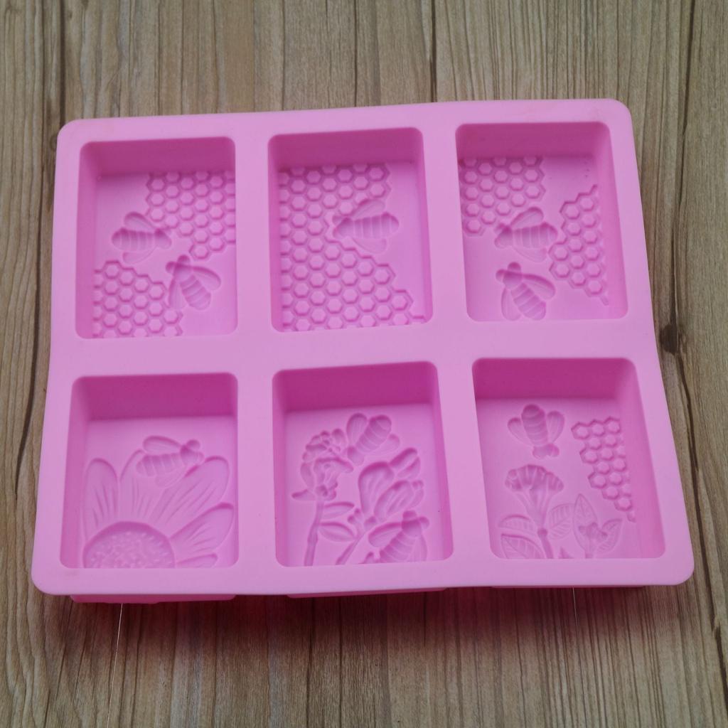 Temperature Safe 3D Silicone Bee Soap Mold by HitMyNeed