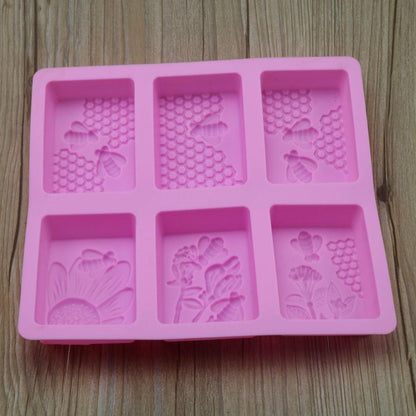 Temperature Safe 3D Silicone Bee Soap Mold by HitMyNeed