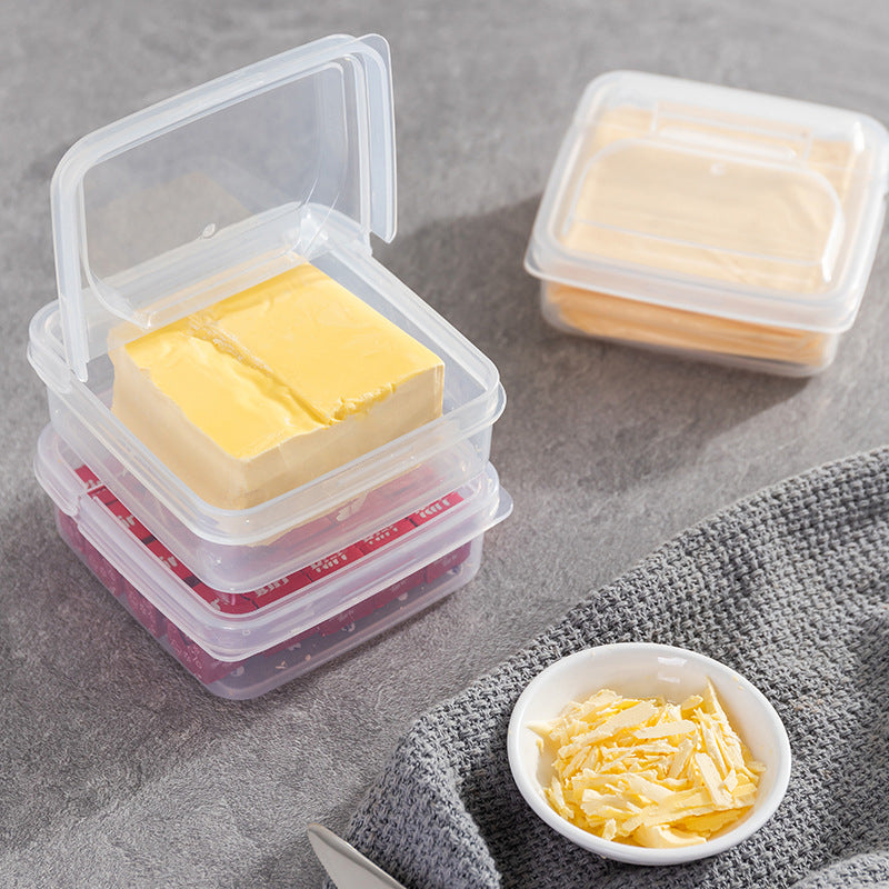 Temperature Safe Sliced Cheese Storage Container by HitMyNeed