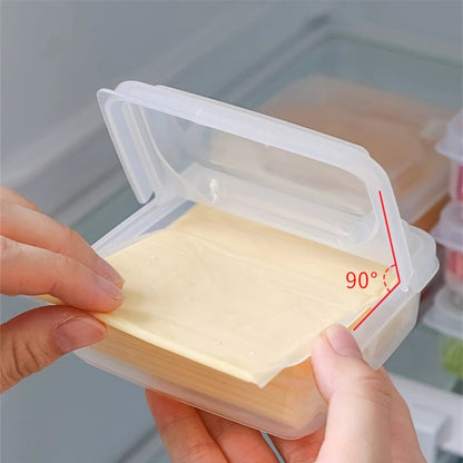 Temperature Safe Sliced Cheese Storage Container by HitMyNeed
