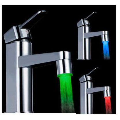 Temperature Sensing LED Faucet Light Attachment by HitMyNeed