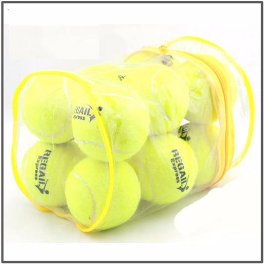 Tennis Balls for Dogs with Carry Bag (12-Pack) by HitMyNeed