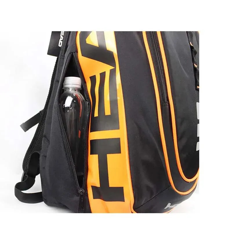 Tennis & Padel Backpack for 2 Rackets (2-Pack) by HitMyNeed