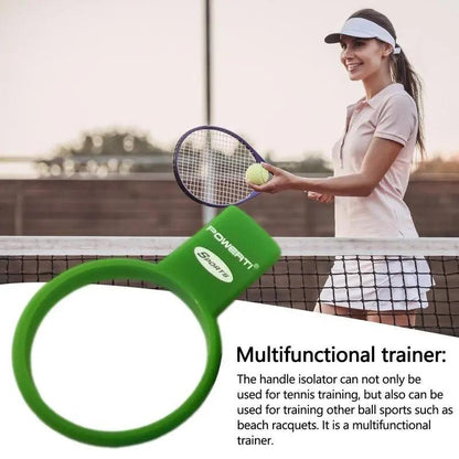 Tennis Racket Grip Posture Training Isolator by HitMyNeed