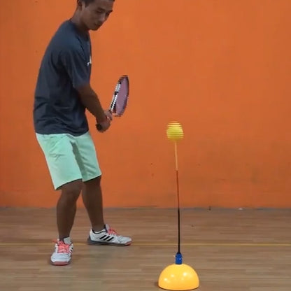 Tennis Trainer Swing Practice Tool with Rebound Base by HitMyNeed