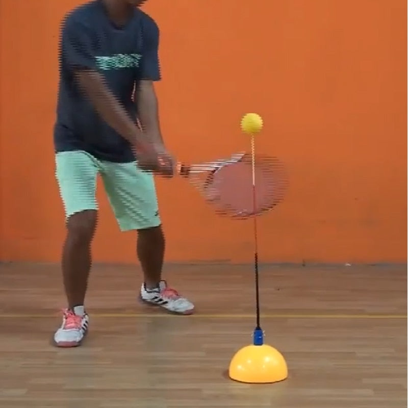Tennis Trainer Swing Practice Tool with Rebound Base by HitMyNeed
