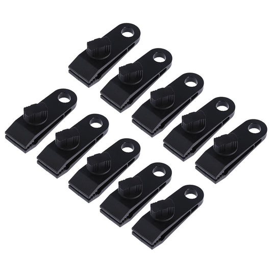 Tent Clips Plastic Tarp Clamps (10 Pack) by HitMyNeed