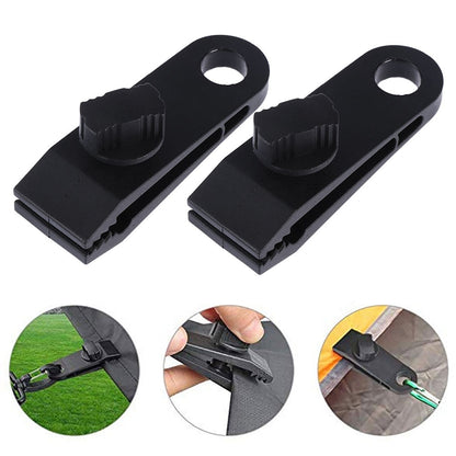 Tent Clips Plastic Tarp Clamps (10 Pack) by HitMyNeed