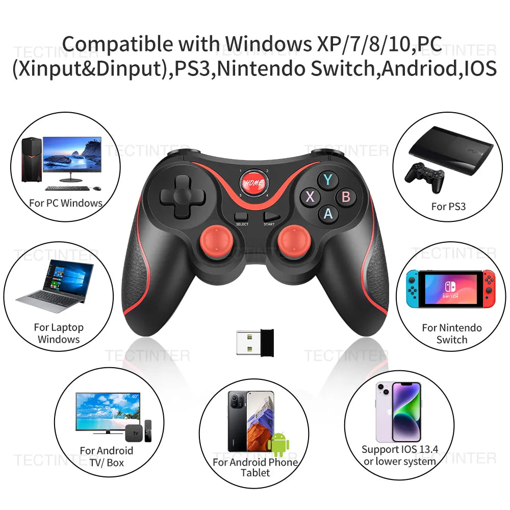 Terios Wireless Bluetooth 3.0 Game Controller by HitMyNeed