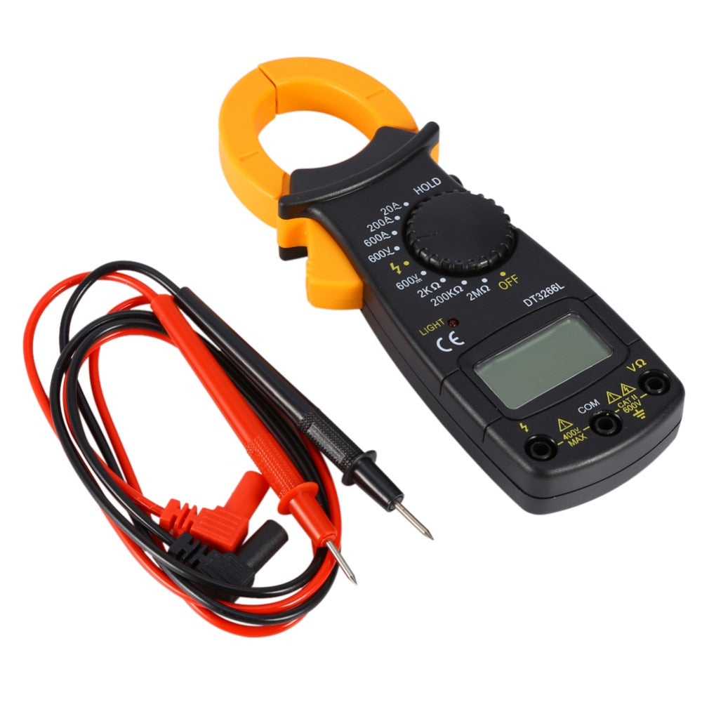 Test Light Handheld Digital Clamp Meter 600V 600A by HitMyNeed