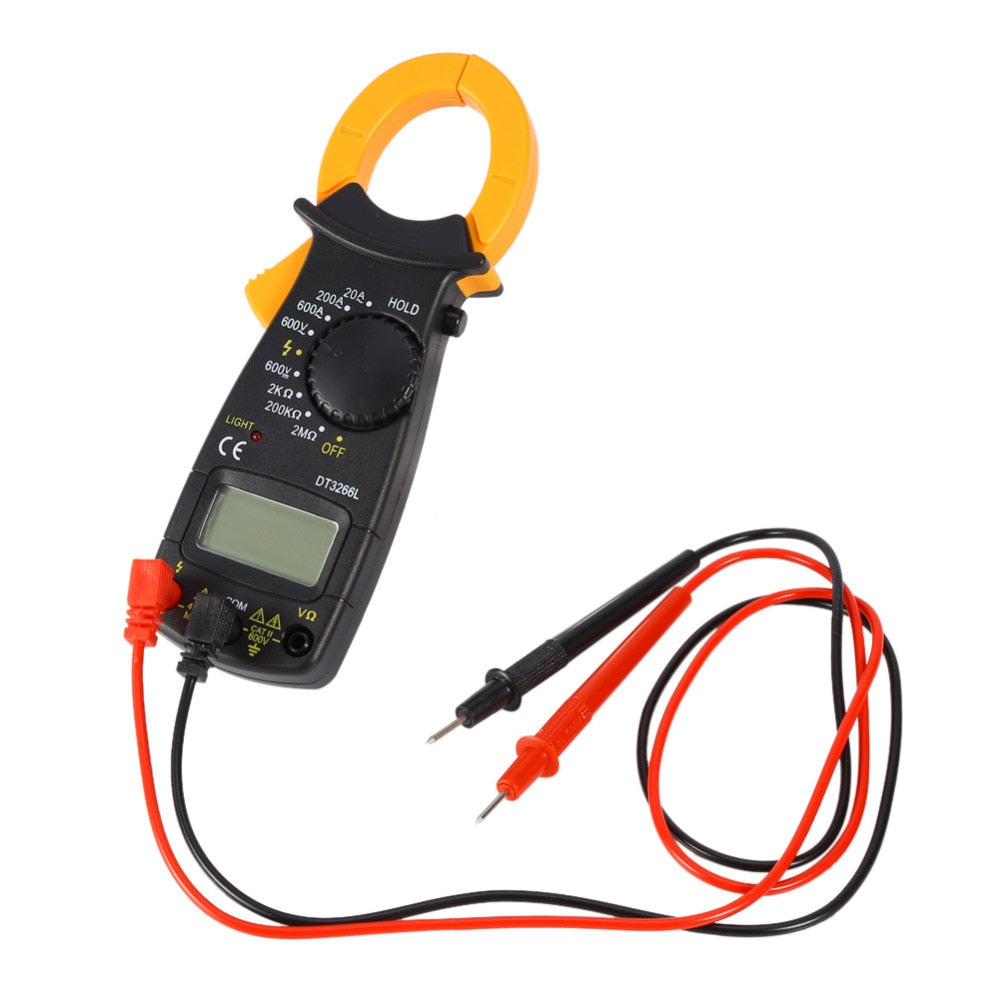 Test Light Handheld Digital Clamp Meter 600V 600A by HitMyNeed